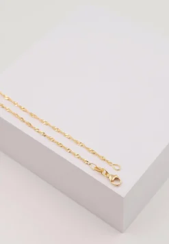 Collier Singapur Gelbgold 750, 1.8mm, 38cm