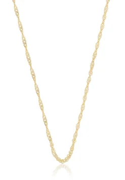 Collier Singapur Gelbgold 750, 1.9mm, 42cm