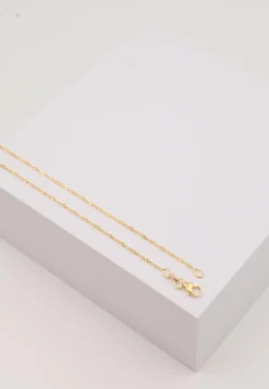 Collier Singapur Gelbgold 750, 1.2mm, 42cm