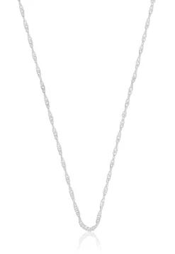Collier Singapur Weissgold 375, 1.5mm, 42cm