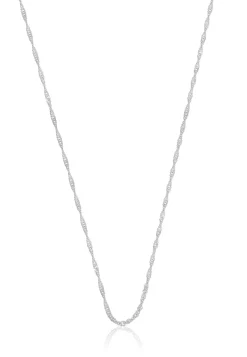 Collier Singapur Weissgold 375, 1.2mm, 40cm