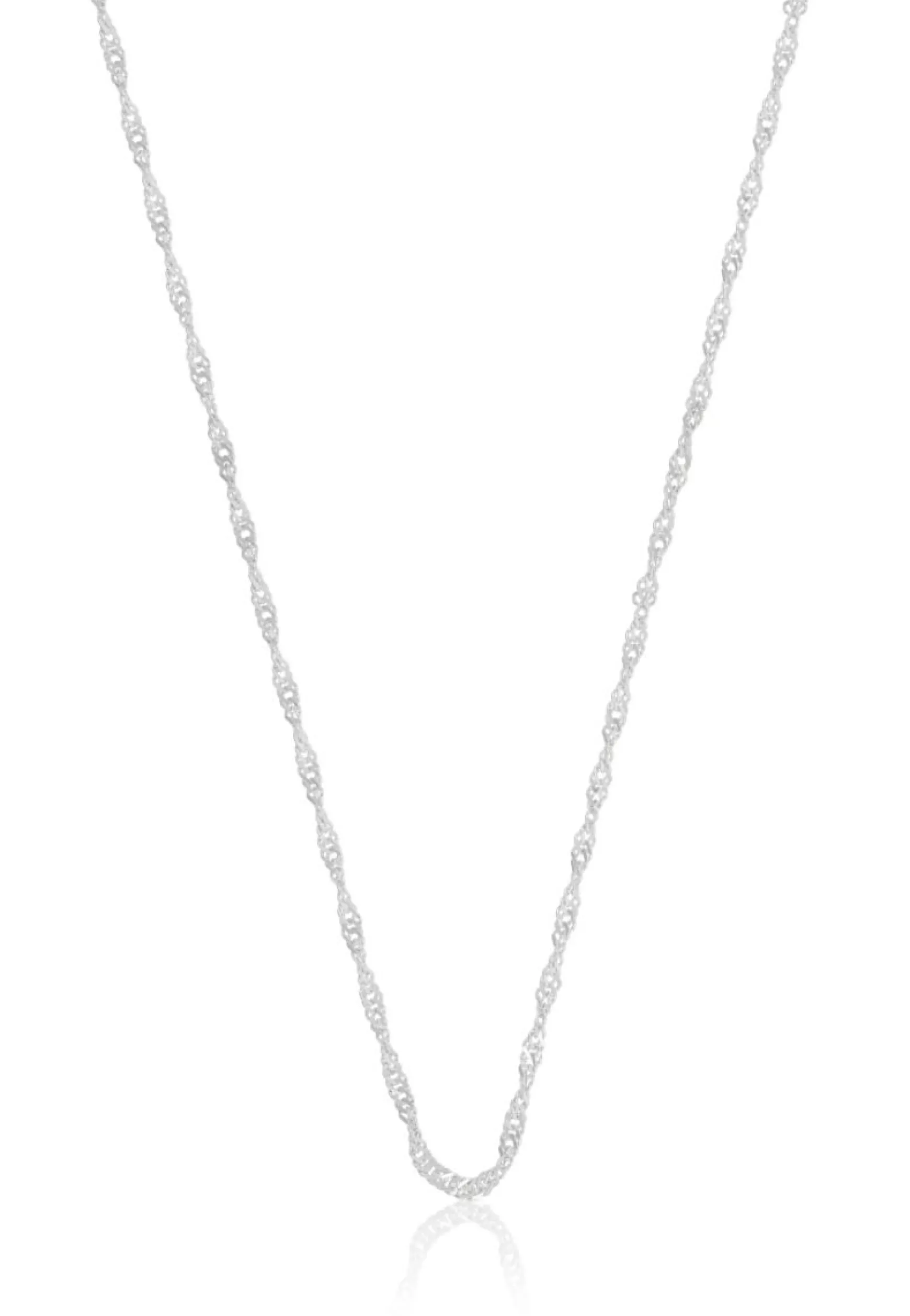 Collier Singapur Weissgold 750, 1.6mm, 40cm