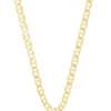 Collier Stäblipanzer Gelbgold 750, 4mm, 45cm