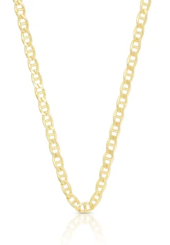 Collier Stäblipanzer Gelbgold 750, 4mm, 45cm
