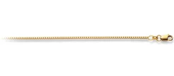 Collier Venezianer Gelbgold 750, 1.3mm, 55cm