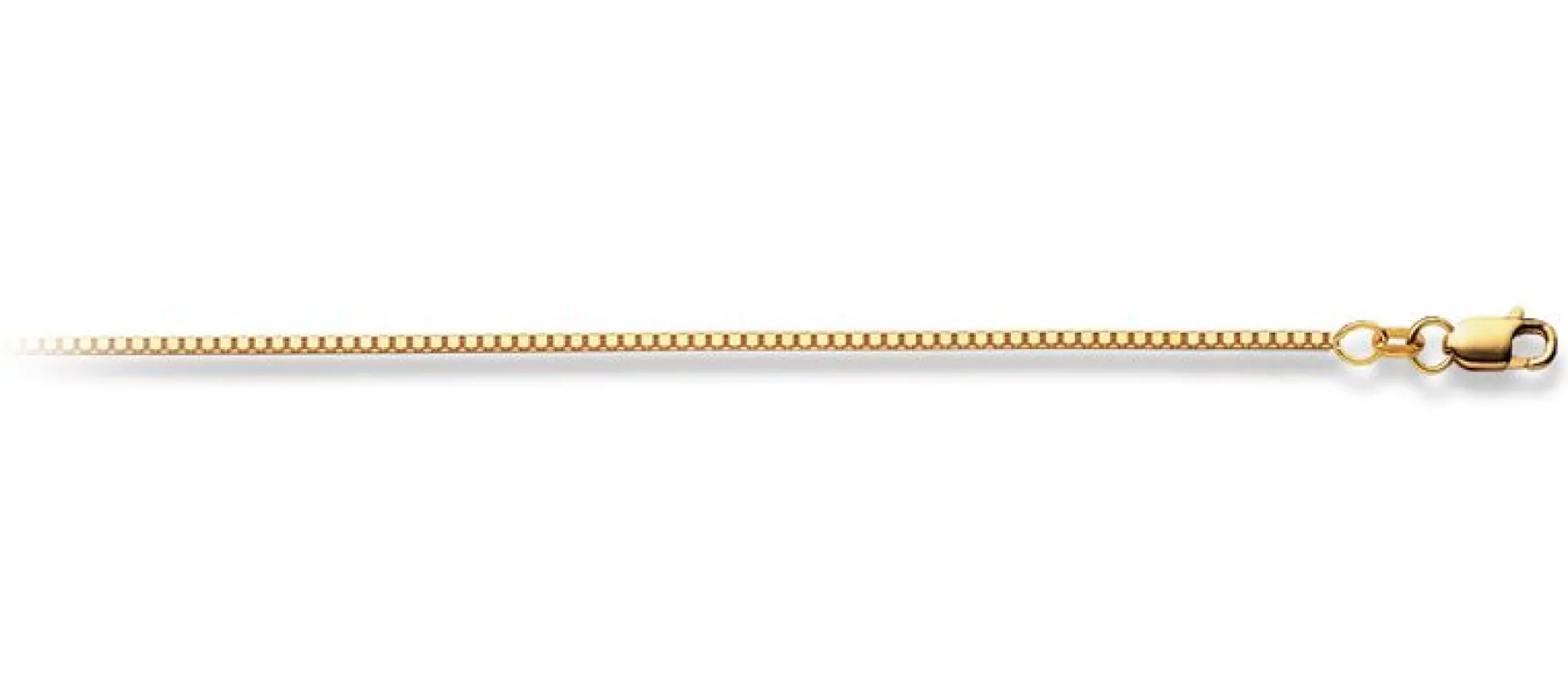 Collier Venezianer Gelbgold 750, 1.3mm, 55cm
