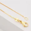 Collier Venezianer Gelbgold 750, 0.7mm, 36cm