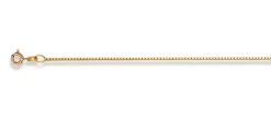 Collier Venezianer Gelbgold 375, 1.1mm, 40cm