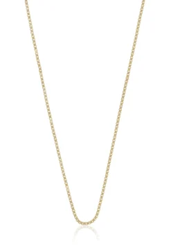 Collier Venezianer Gelbgold 750, 1mm, 45cm