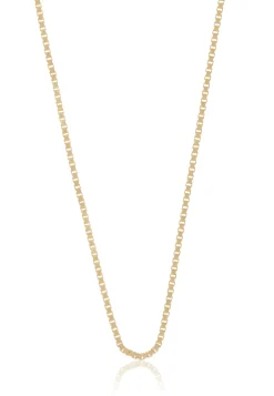 Collier Venezianer Gelbgold 375, 1.4mm, 42cm
