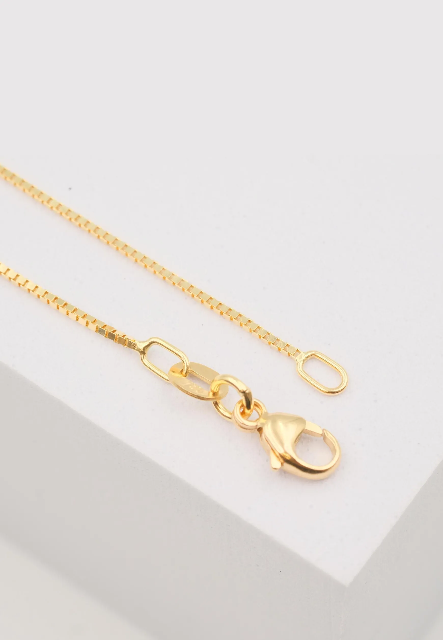 Collier Venezianer Gelbgold 750, 0.8mm, 45cm