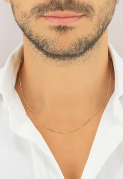 Collier Venezianer Gelbgold 585, 0.9mm, 42cm