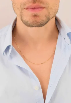 Collier Venezianer Gelbgold 750, 0.8mm, 40cm