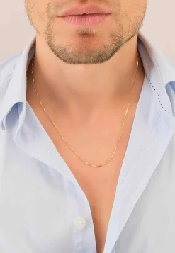 Collier Venezianer Gelbgold 750, 0.9mm, 40cm