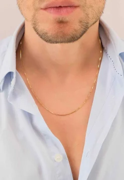 Collier Venezianer Gelbgold 750, 1mm, 40cm