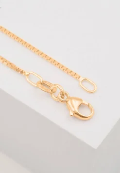 Collier Venezianer Rotgold 750, 1mm, 45cm