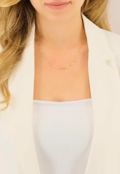 Collier Venezianer Rotgold 750, 1mm, 45cm