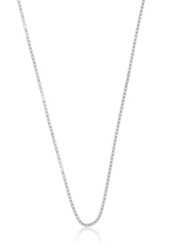 Collier Venezianer Weissgold 375, 1.1mm, 42cm