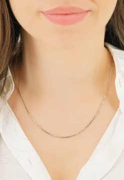 Collier Venezianer Weissgold 585, 1.1mm, 38cm