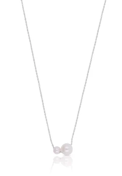 Collier Weissgold 750 Akoya Perle 5-8mm