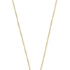 Collier Zopf Gelbgold 375, 1.2mm, 55cm