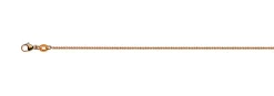 Collier Zopf Rotgold 750, 1.2mm, 40cm