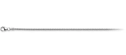 Collier Zopf Silber 925, 1.7mm, 45cm