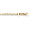 Collier Zopf Weissgold 750, 1.9mm, 45cm