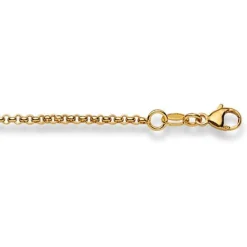 Collier Zopf Weissgold 750, 1.9mm, 45cm