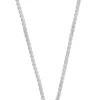 Collier Zopf Weissgold 750, 2.5mm, 55cm