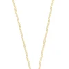 Collier Zopf Weissgold 750, 2.1mm, 50cm