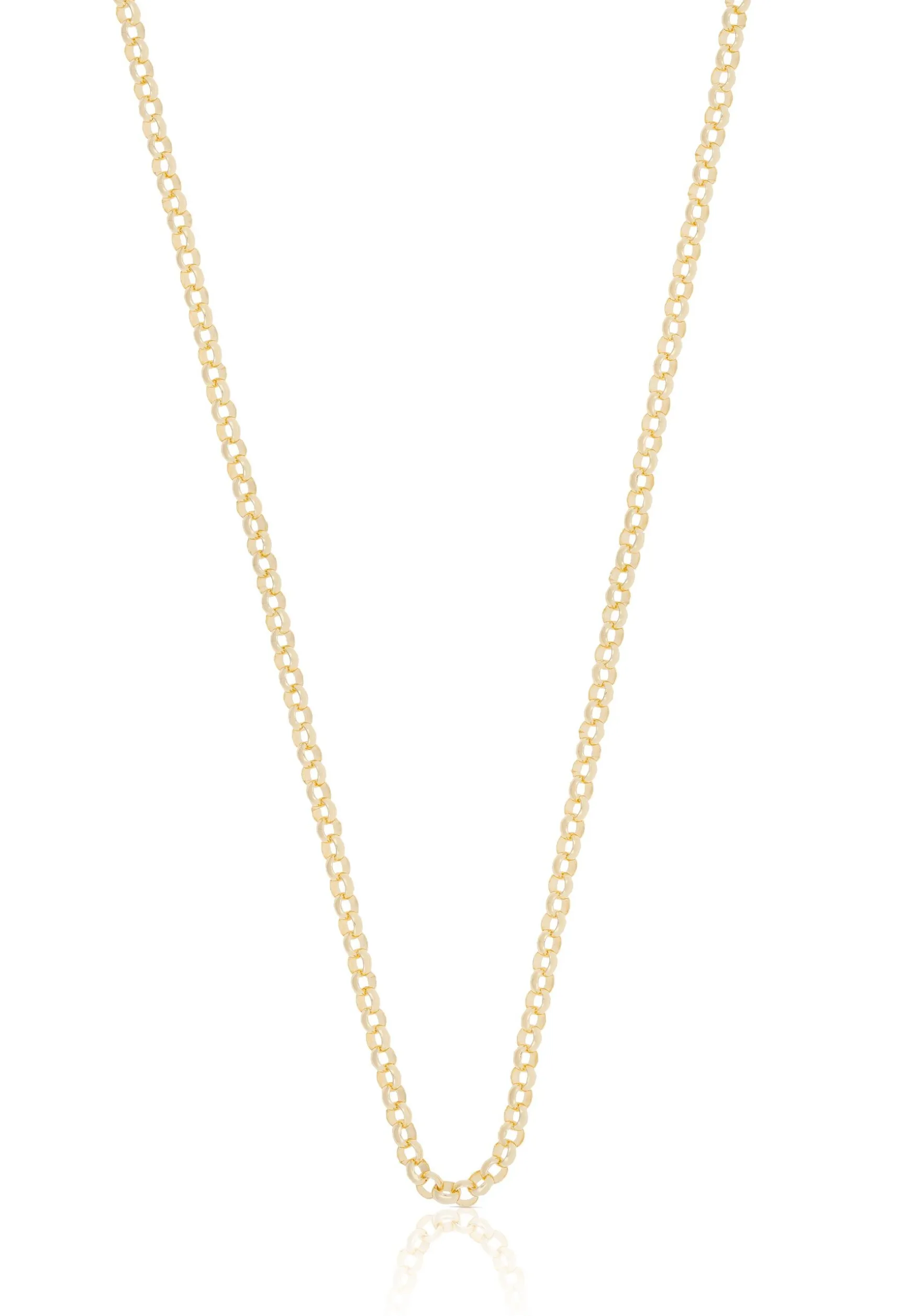Collier Zopf Weissgold 750, 2.1mm, 50cm