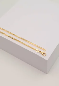 Collier Zopf Weissgold 750, 2.1mm, 50cm