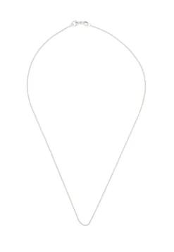 Collier Zopf Weissgold 750, 1.2mm, 38cm