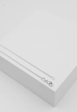 Collier Zopf Weissgold 750, 1.2mm, 38cm