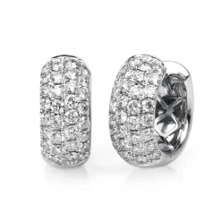 Creoen 750/18K Weissgold, Diamant 1.15ct.