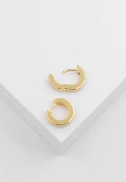 Creolen Gelbgold 750 Diamant 0.12ct. 13mm