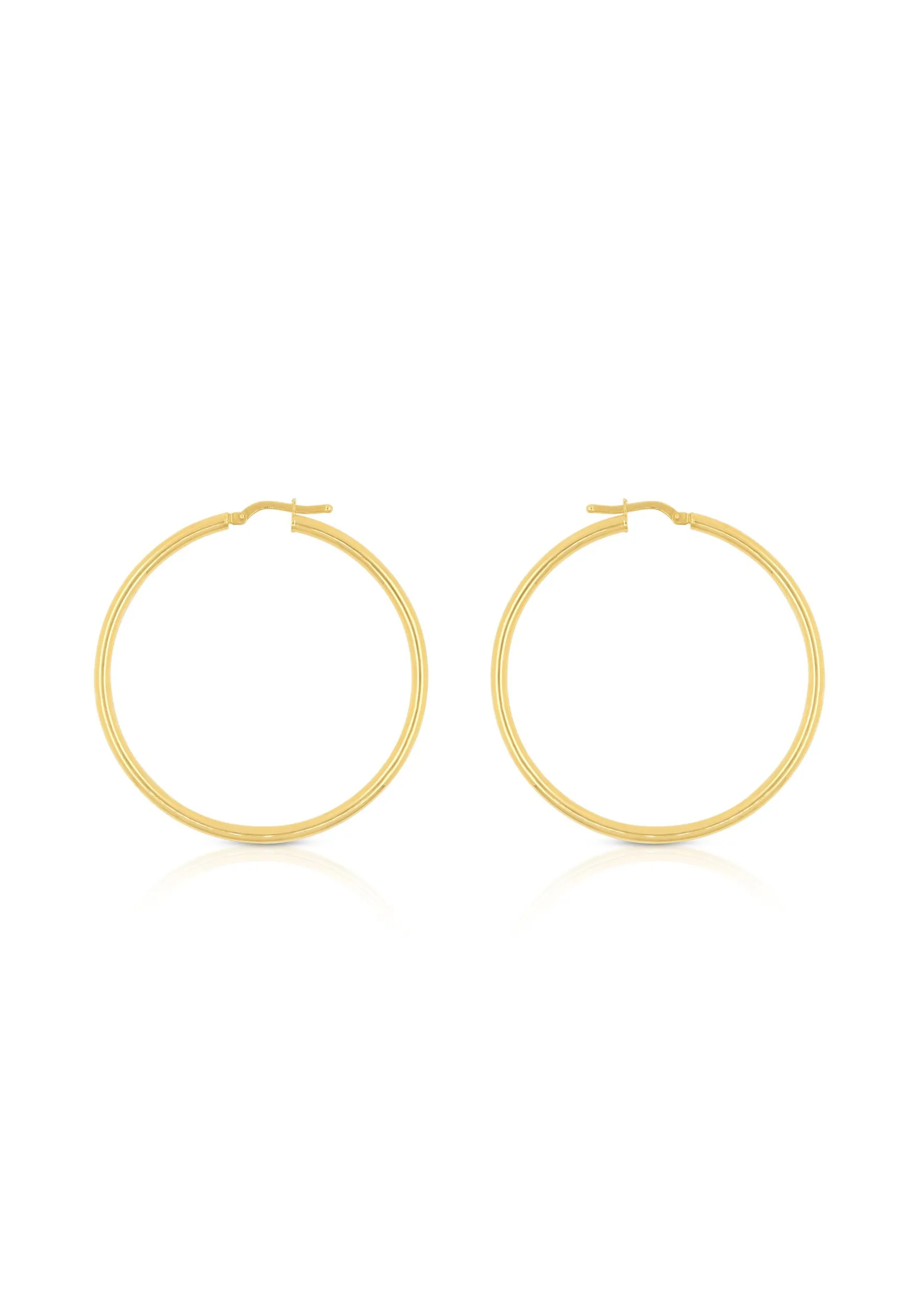 Creolen Gelbgold 750, 50mm