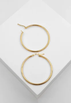 Creolen Gelbgold 750, 39mm