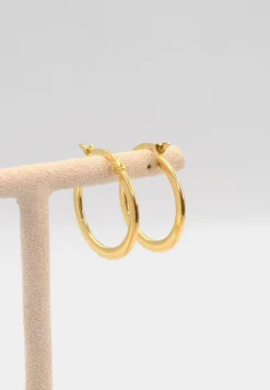 Creolen Gelbgold 750, 20mm