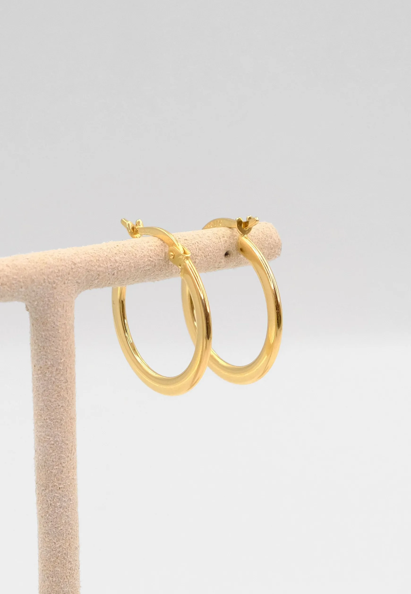 Creolen Gelbgold 750, 20mm