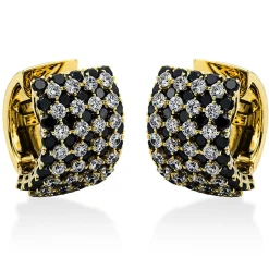 Creolen 750/18K Gelbgold Diamant 8.28ct.