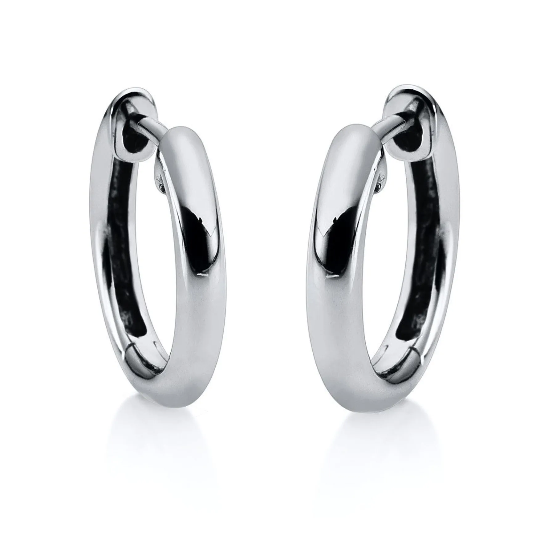 Creolen 750/18K Weissgold