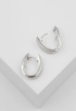 Creolen Silber 925 Zirkonia, 17mm