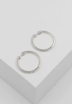 Creolen Weissgold 750 Brillanten 0.26ct. 21mm