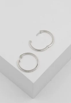 Creolen Weissgold 750 Brillanten 0.26ct. 21mm