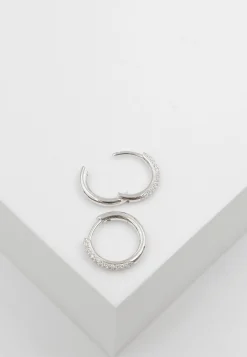 Creolen Weissgold 750 Diamant 0.24ct. 15mm