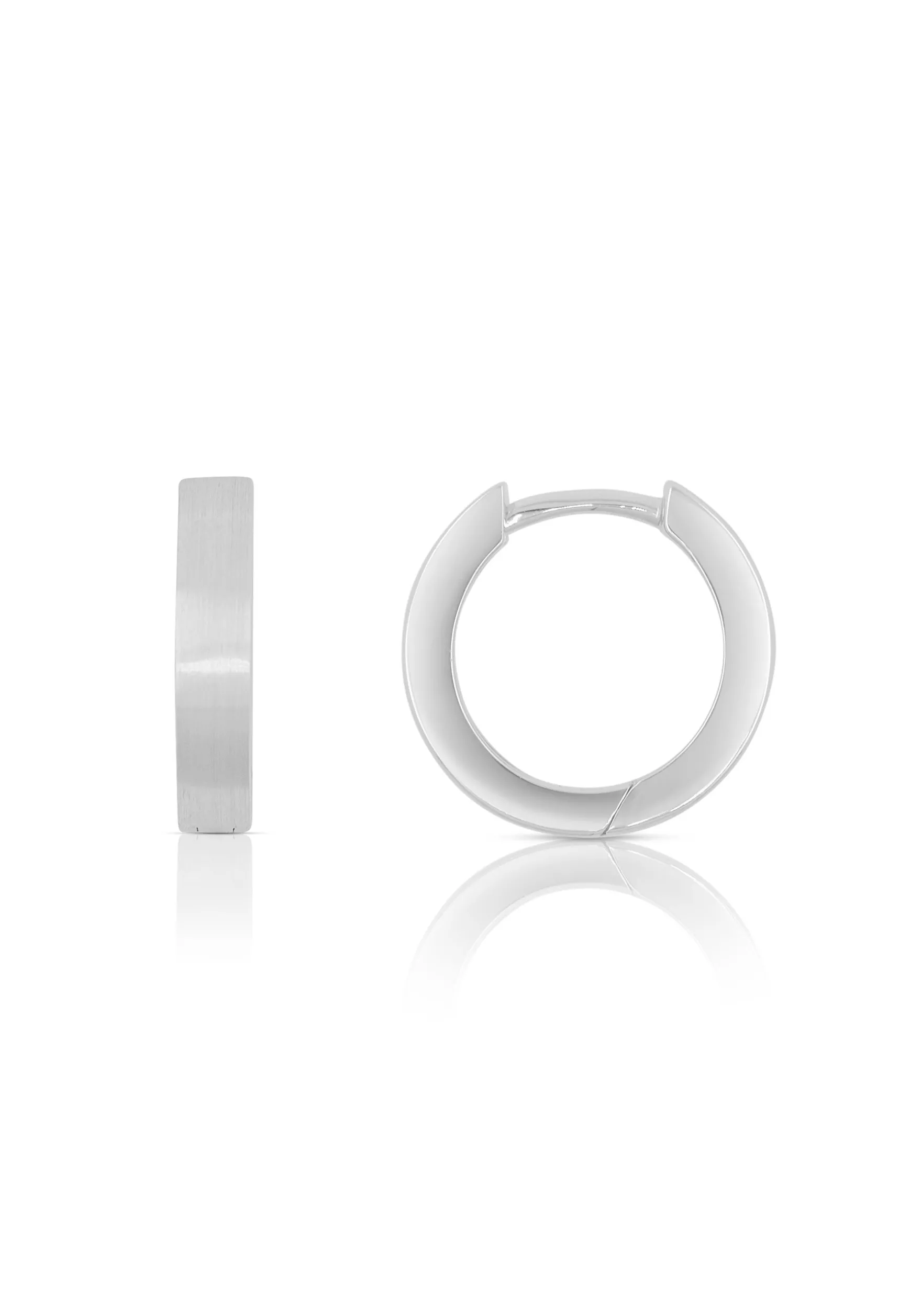 Creolen Weissgold 750, 14mm