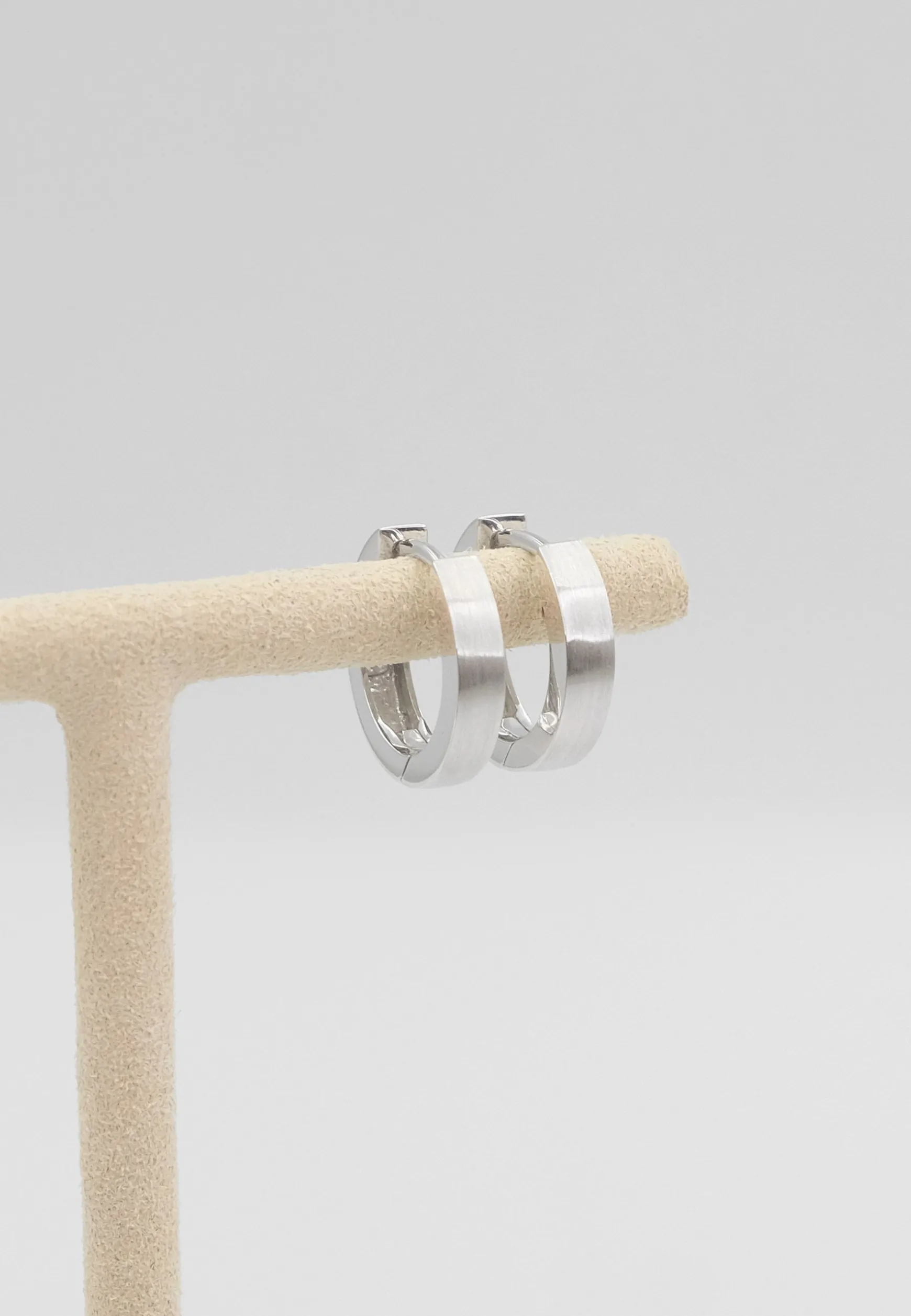 Creolen Weissgold 750, 14mm