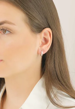 Creolen Weissgold 750, 14mm